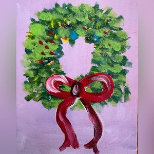 Wreath Painting